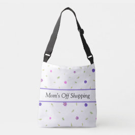 Blume | Individuelle Name Tragetaschen Mit Langen Trägern