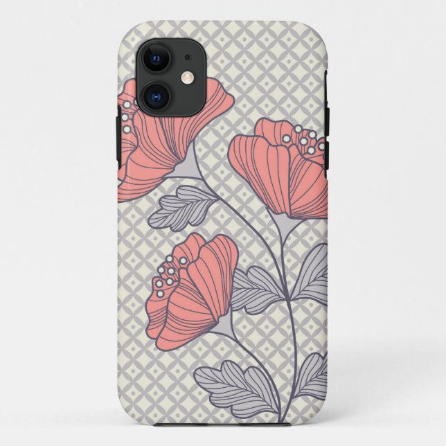 Blume iPhone Fall Case-Mate iPhone Hülle (Rückseite)