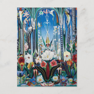Blume Italien durch Joseph Stella Postkarte
