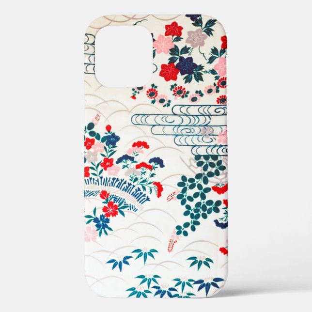 Blume, japanisches Design Case-Mate iPhone Hülle (Rückseite)