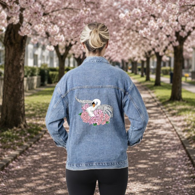 Blume Jeansjacke (Von Creator hochgeladen)