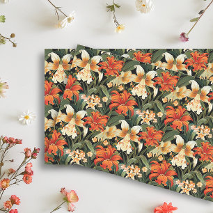 Blume Jugendstil Seidenpapier