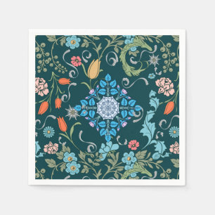Blume, Jugendstil, William Morris-Stil Serviette