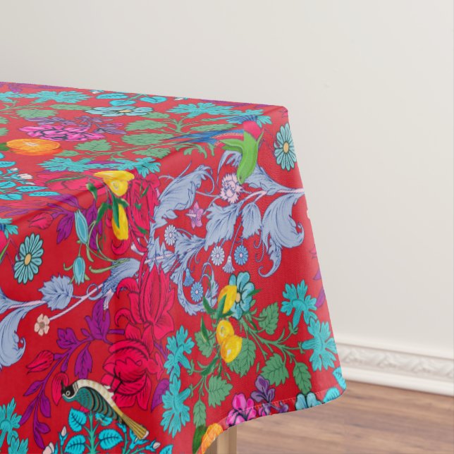 Blume, Jugendstil, William Morris-Stil Tischdecke (Beispiel)