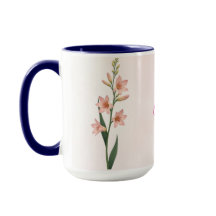 Blume Juli Geburtstag Kaffee Tasse