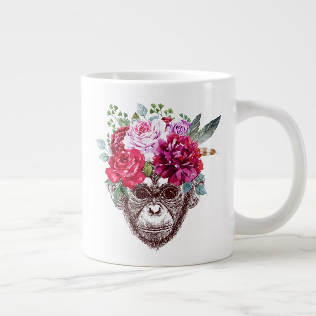 Blume Jumbo-Tasse (Rechts)
