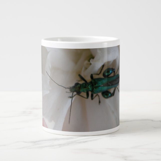 Blume Käfer Tasse (Vorderseite)