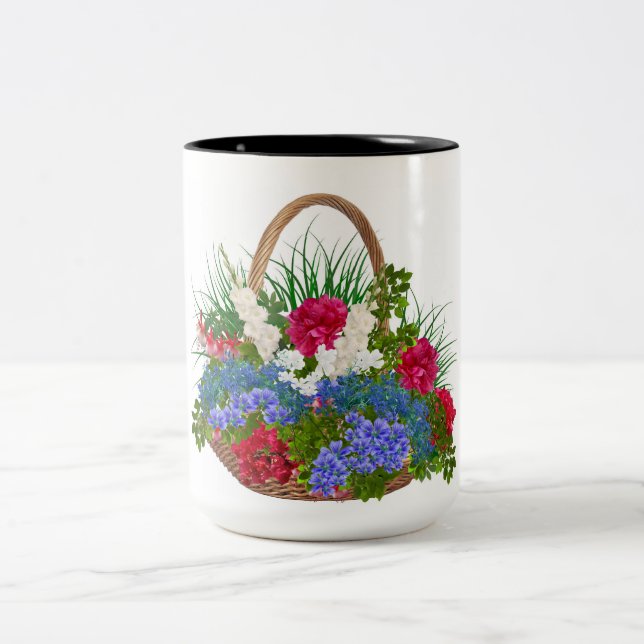 Blume Kaffee Tasse (Mittel)