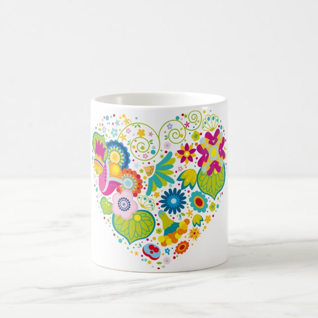 Blume Kaffeetasse (Mittel)