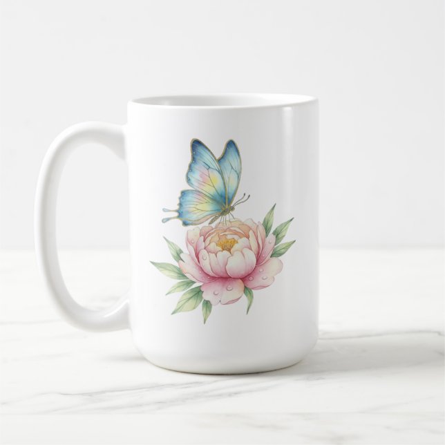Blume Kaffeetasse (Links)
