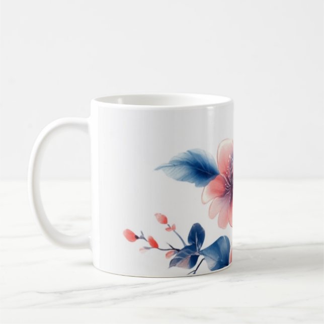 Blume Kaffeetasse (Links)