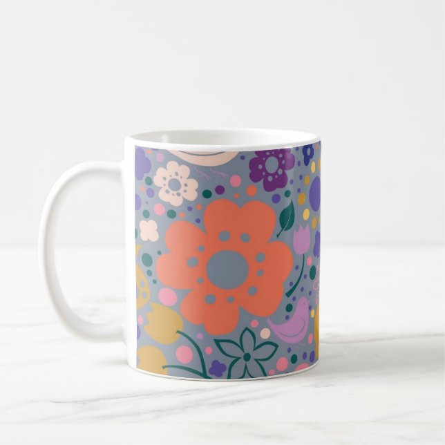 Blume Kaffeetasse (Links)