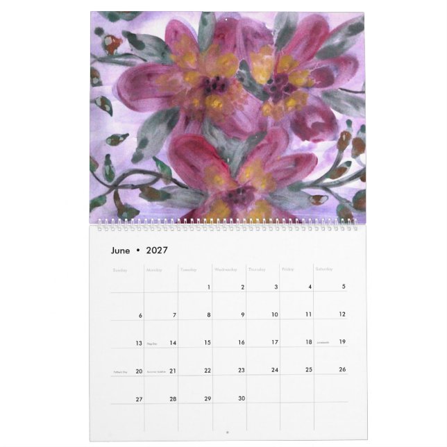 Blume Kalender (Jun 2027)