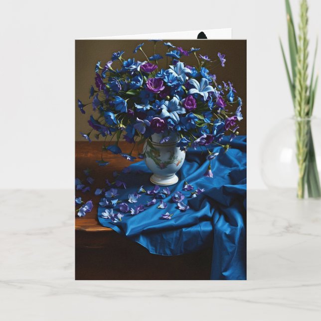 Blume Karte (Vorderseite)