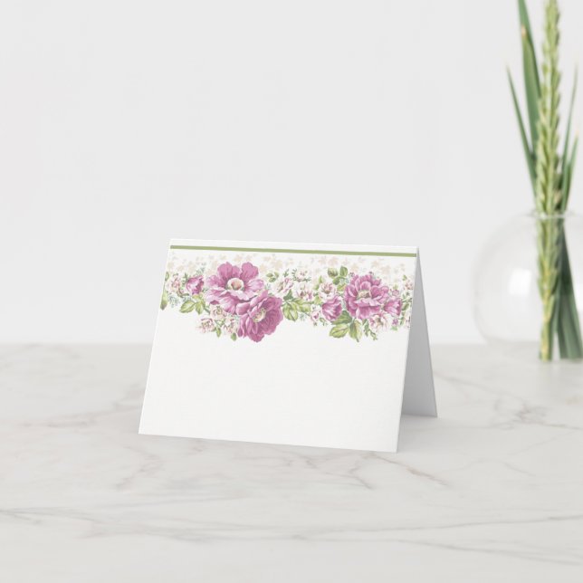 Blume Karte (Vorderseite)