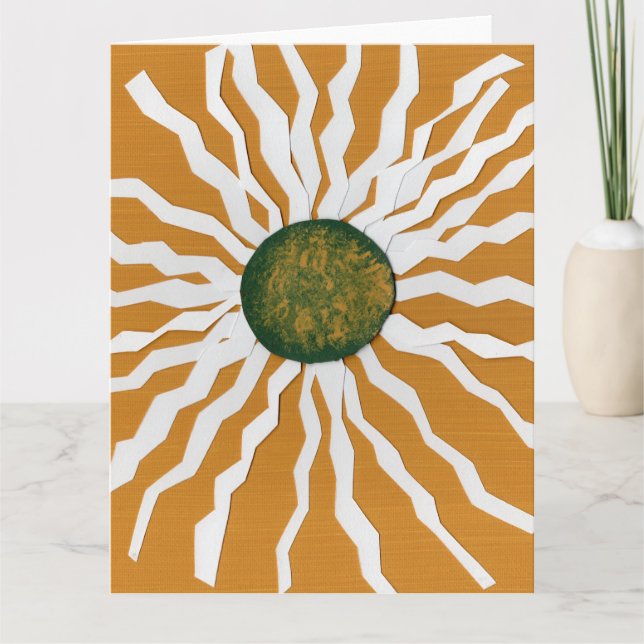 Blume Karte (Vorderseite)