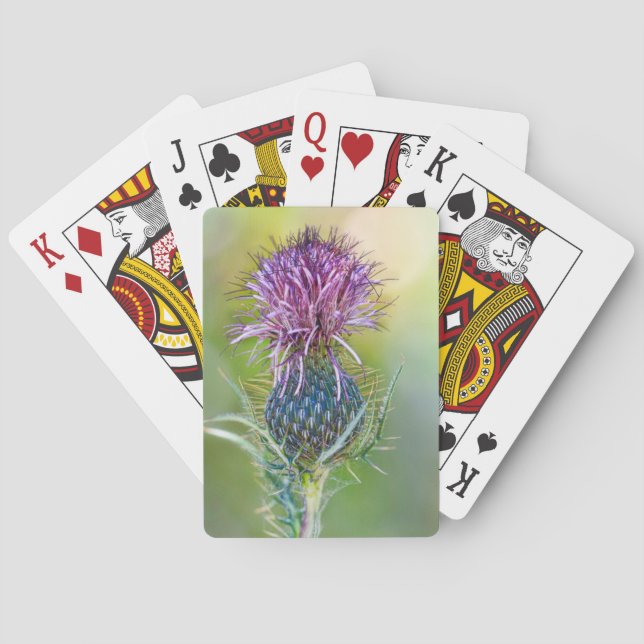 Blume-Karte Spielkarten (Rückseite)