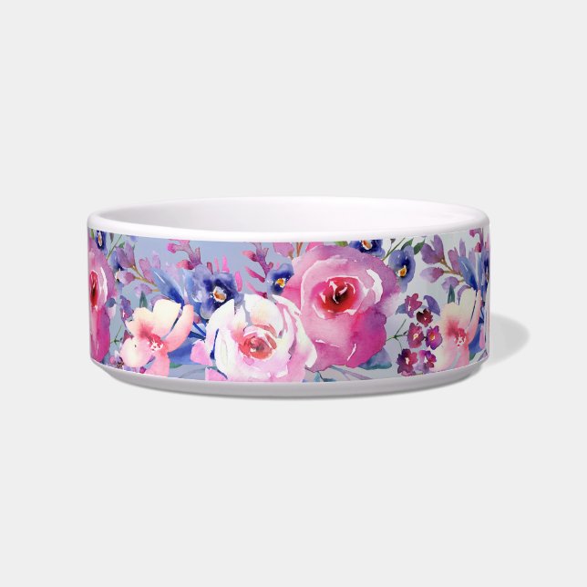 Blume Keramik Napf (Vorderseite)