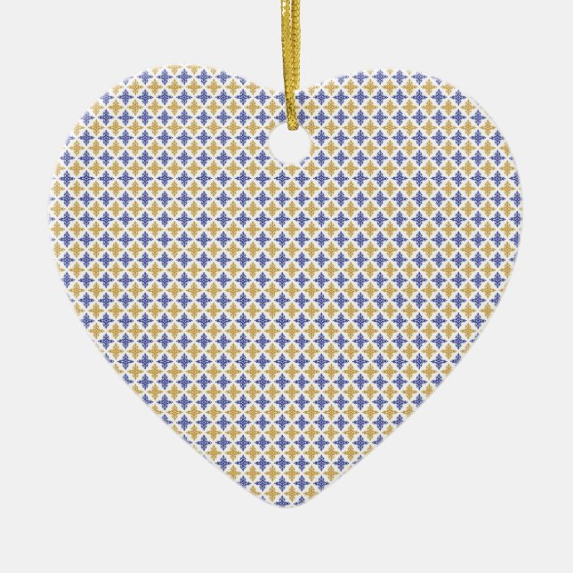 Blume Keramik Ornament (Vorne)