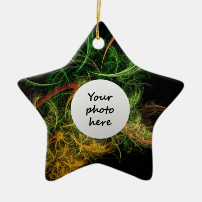 Blume Keramikornament (Vorne)