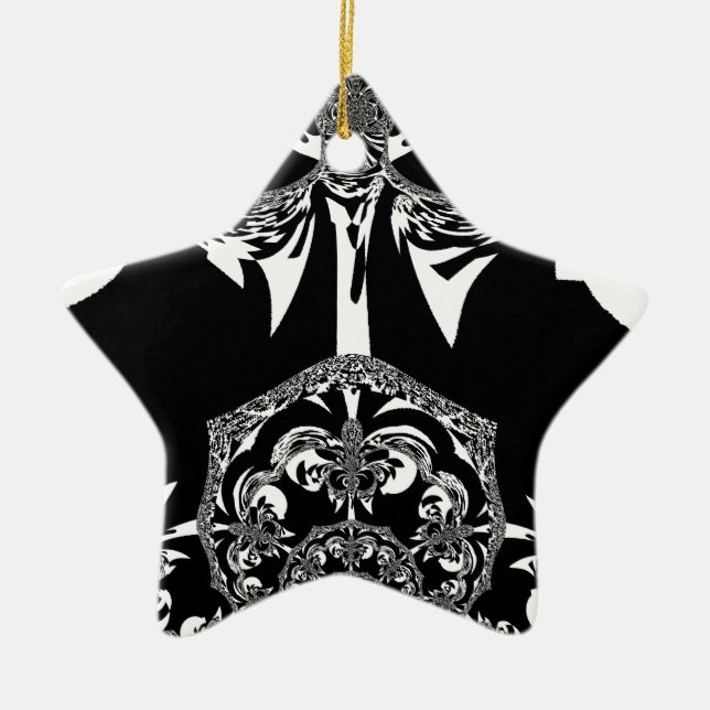 Blume Keramikornament (Vorne)