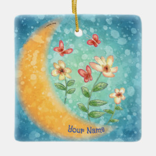 Blume Keramikornament