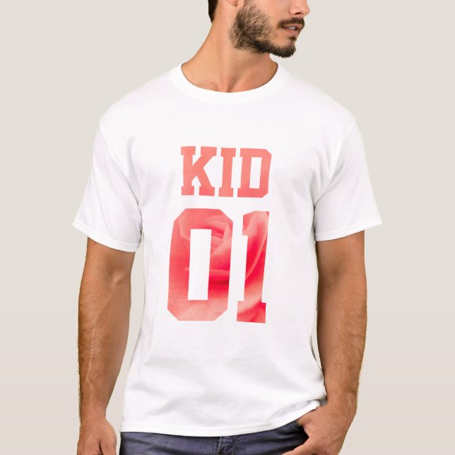 Blume - Kind 01 T-Shirt (Vorderseite)