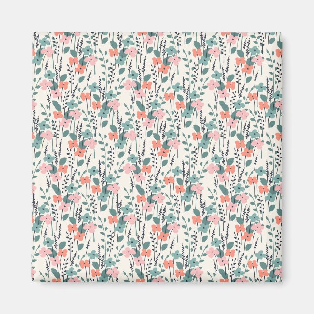Blume Kind Magnet (Vorne)