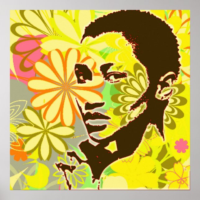 Blume Kind Poster (Vorne)