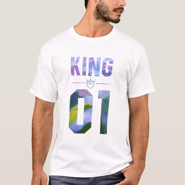 Blume King and Queen 01 T-Shirt (Vorderseite)