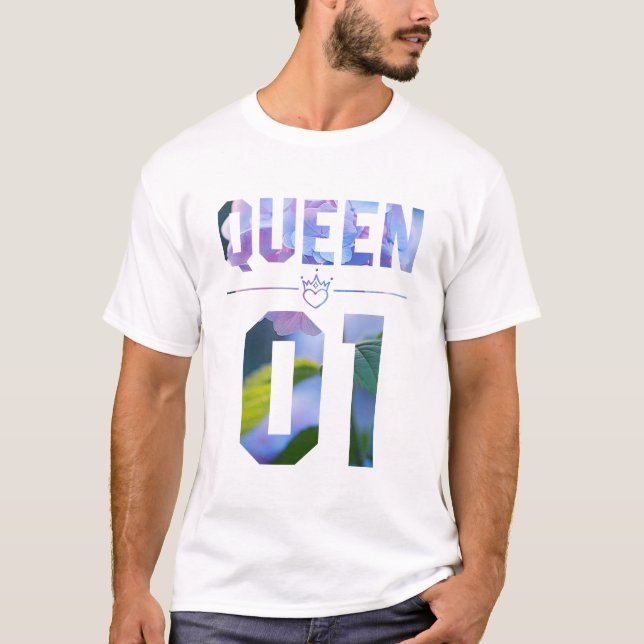 Blume King and Queen 01 T-Shirt (Vorderseite)