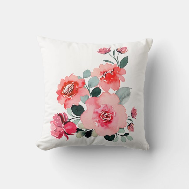 Blume Kissen (Vorderseite)