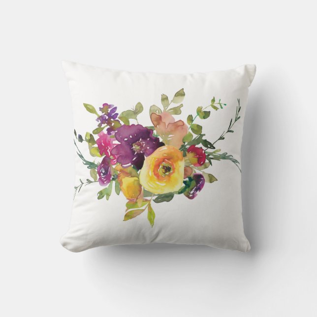 Blume Kissen (Vorderseite)