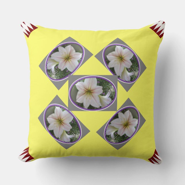 Blume Kissen (Vorderseite)