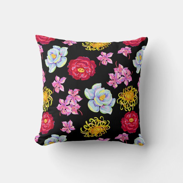 Blume Kissen (Vorderseite)