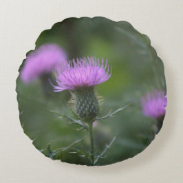 Blume-Kissen Rundes Kissen