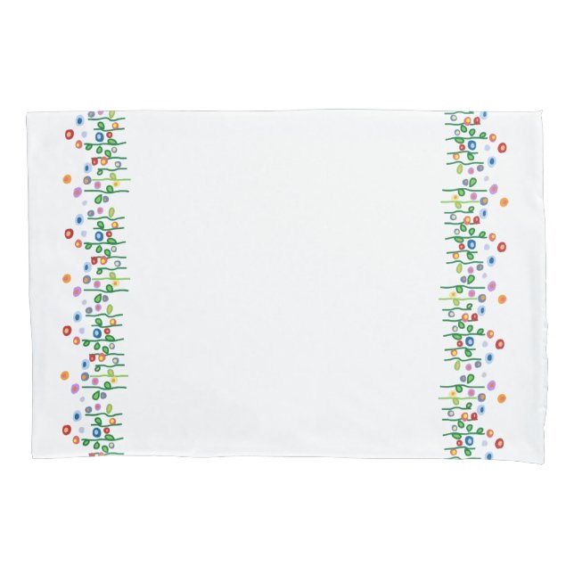 Blume Kissenbezug (Vorderseite)