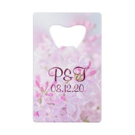 Blume Kreditkartenflaschenöffner