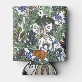 Blume, Kunst Deko, modern, nahtlos. Dosenkühler