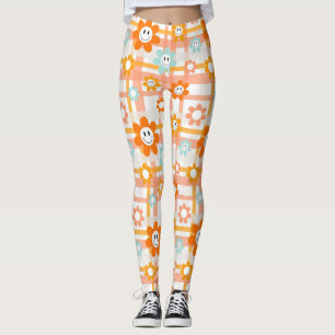 Blume Lächeln Leggings