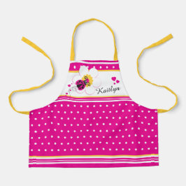 Blume Ladybug Schürze