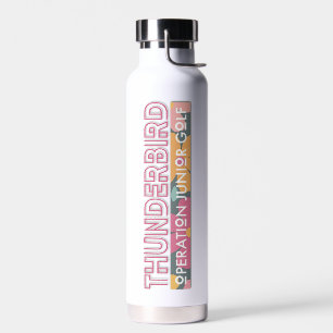 Blume lange Logoverpackung Wasserflasche Trinkflasche
