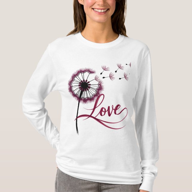 Blume langen T - Shirt, Blumenstrauß T-Shirt (Vorderseite)