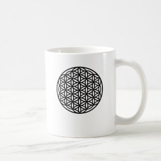 Blume Leben-des heiligen Geometrie-Symbols Kaffeetasse