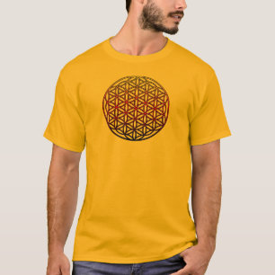 Blume Leben-heiligen Geometrie-Symbols - 1 T-Shirt