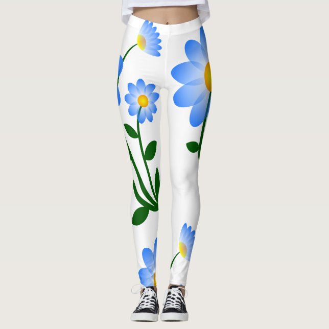 Blume Leggings (Vorderseite)