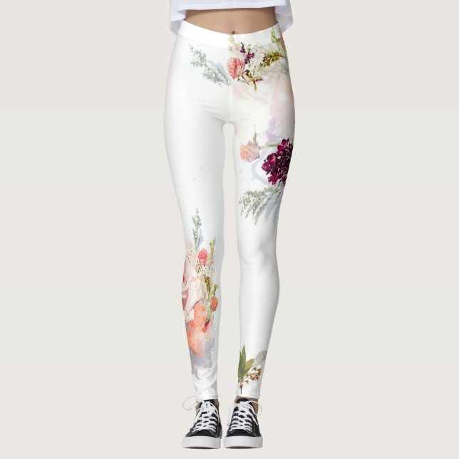 Blume Leggings (Vorderseite)