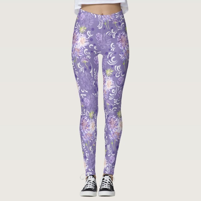 Blume Leggings (Vorderseite)
