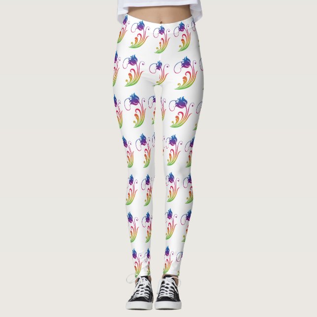 Blume Leggings (Vorderseite)