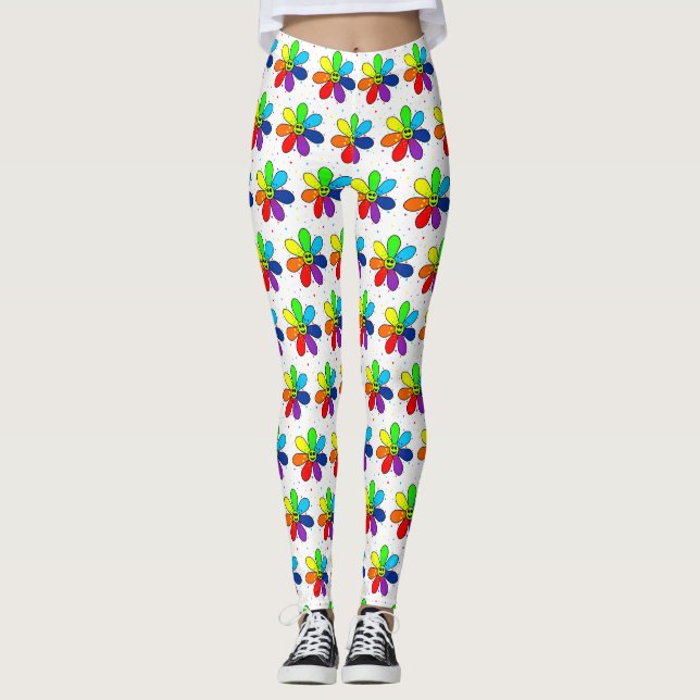 Blume Leggings (Vorderseite)